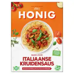 Dekamarkt Honig Kruidenmix italiaanse kruidensaus aanbieding