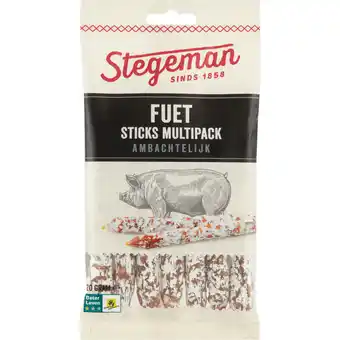 Dekamarkt Stegeman Fuet multipack aanbieding