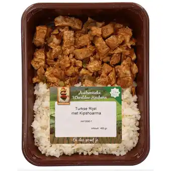 Dekamarkt Warung Turkse rijst kipshoarma aanbieding