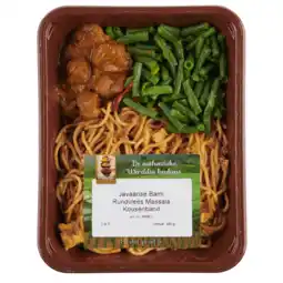 Dekamarkt Warung Javaanse bami met rundmassala en kousenband aanbieding