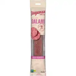 Dekamarkt Stegeman Salami mild gekruid aanbieding