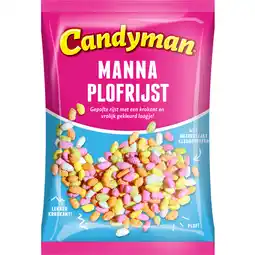 Dekamarkt Candyman Manna plofrijst aanbieding