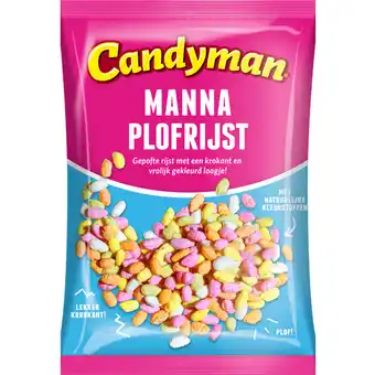 Dekamarkt Candyman Manna plofrijst aanbieding
