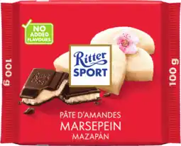 Dekamarkt Ritter Sport Chocolade met marsepein aanbieding