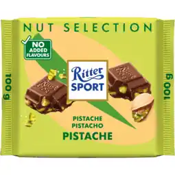 Dekamarkt Ritter Sport Pistachio aanbieding