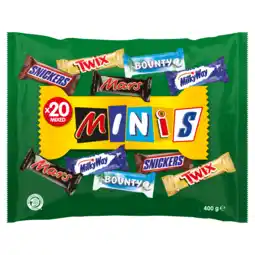 Dekamarkt Mars Minimix 20 st aanbieding