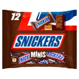 Dekamarkt Snickers Mini aanbieding