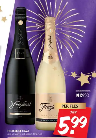 Dekamarkt FREIXENET CAVA aanbieding