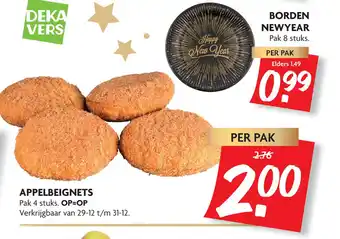 Dekamarkt APPELBEIGNETS aanbieding