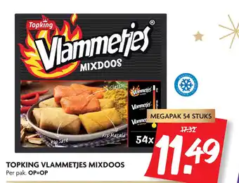 Dekamarkt TOPKING VLAMMETJES MIXDOOS aanbieding