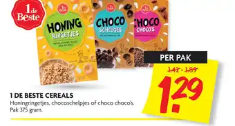 Dekamarkt 1 DE BESTE CEREALS aanbieding