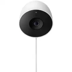 MediaMarkt Google Nest Cam Outdoor (wired 2nd Gen) Slimme Buitencamera Wit aanbieding