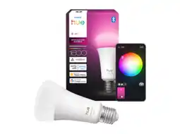 MediaMarkt Philips Hue Led A67 Bulb Wit En Gekleurd Licht E27 Fitting Slimme Ledlamp aanbieding
