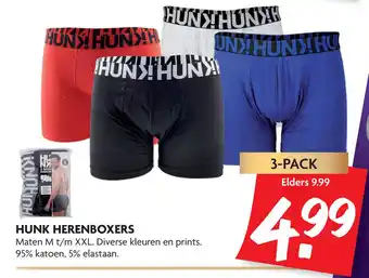 Dekamarkt HUNK HERENBOXERS aanbieding