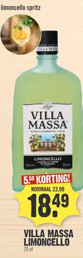 Super Dirck 3 VILLA MASSA LIMONCELLO aanbieding
