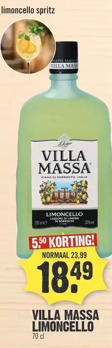 Super Dirck 3 VILLA MASSA LIMONCELLO aanbieding