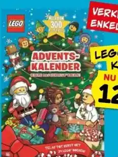 Boekenvoordeel LEGO ADVENTS KALENDER aanbieding