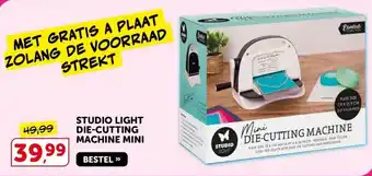 Boekenvoordeel STUDIO LIGHT DIE-CUTTING MACHINE MINI aanbieding