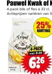 Dirk Pauwel Kwak of Karmeliet aanbieding