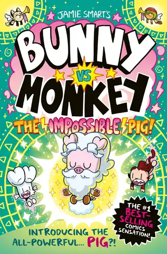 Amazon Bunny vs Monkey: The Impossible Pig aanbieding