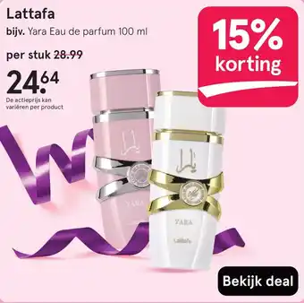 Etos Lattafa aanbieding