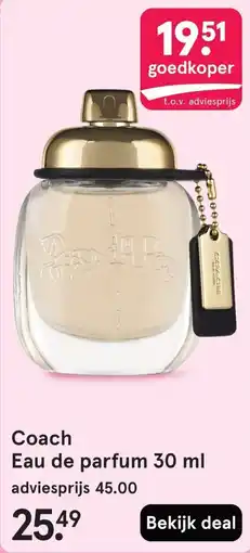 Etos Coach Eau de parfum aanbieding