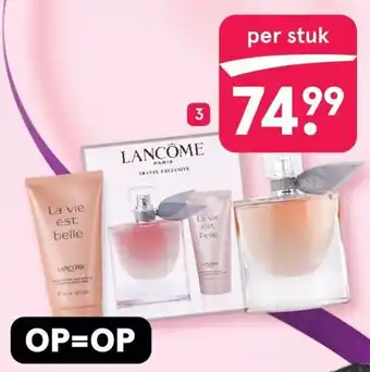 Etos Lancôme La Vie Est Belle giftset aanbieding