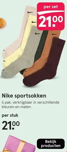 Etos Nike sportsokken aanbieding