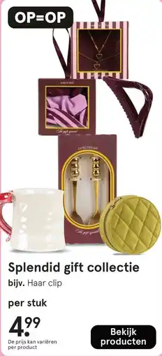 Etos Splendid gift collectie aanbieding