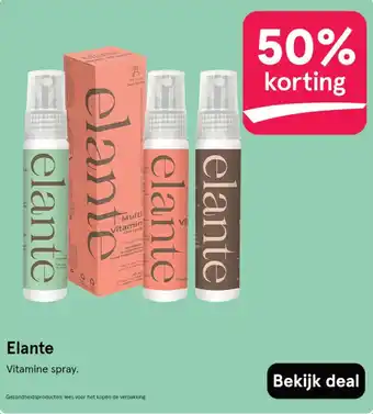 Etos Elante aanbieding