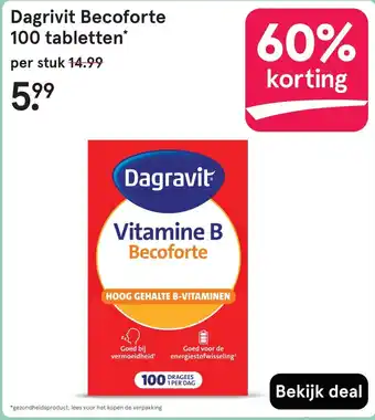 Etos Dagrivit Becoforte aanbieding