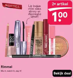 Etos Rimmel aanbieding