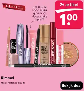 Etos Rimmel aanbieding