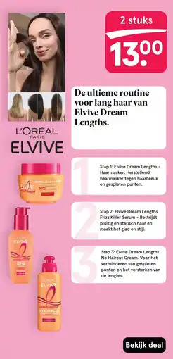 Etos L'oréal Paris Elvive aanbieding