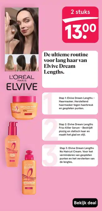 Etos L'oréal Paris Elvive aanbieding