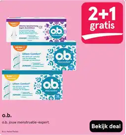 Etos O.b. aanbieding