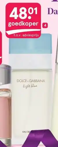 Etos Dolce & Gabbana Light Blue aanbieding