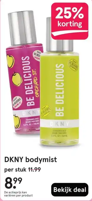 Etos DKNY bodymist aanbieding