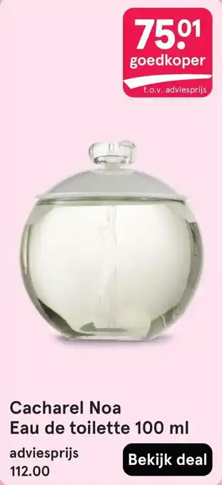 Etos Cacharel Noa Eau de toilette aanbieding