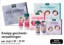 Etos Kneipp geschenkverpakkingen aanbieding