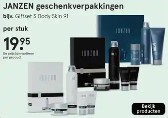 Etos JANZEN geschenkverpakkingen aanbieding