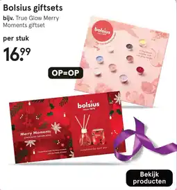 Etos Bolsius giftsets aanbieding
