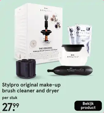 Etos Stylpro original make-up brush cleaner and dryer aanbieding