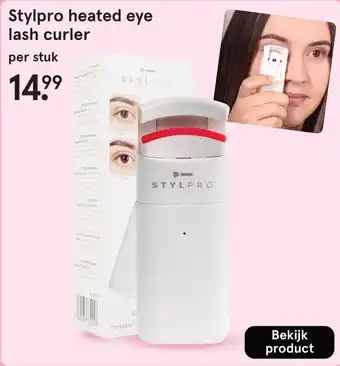 Etos Stylpro heated eye lash curler aanbieding