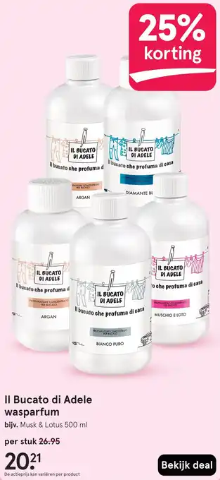 Etos Il Bucato di Adele wasparfum aanbieding