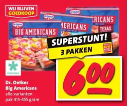 Nettorama Dr. Oetker Big Americans aanbieding