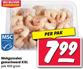 Nettorama Wokgarnalen gemarineerd XXL aanbieding