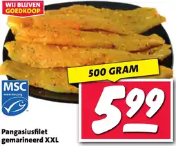 Nettorama Pangasiusfilet gemarineerd XXL aanbieding