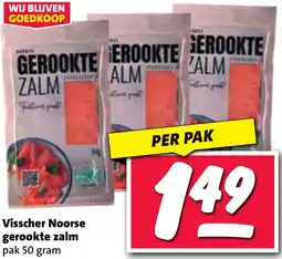 Nettorama Visscher Noorse gerookte zalm aanbieding