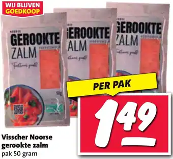 Nettorama Visscher Noorse gerookte zalm aanbieding
